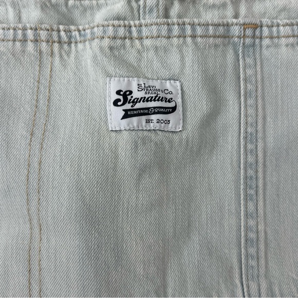Signature By Levi Strauss & Co Gold Label Women’s Heritage Shortall XXL - Picture 3 of 7